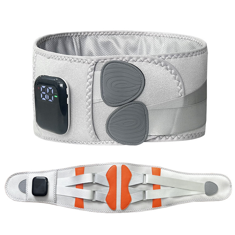 Heated Waist Belt, Hot Compress, Infrared Waist Warmer Massager, Rechargeable Multi-Functional Relaxing Lumbar Spine Massager, Palace Warmer