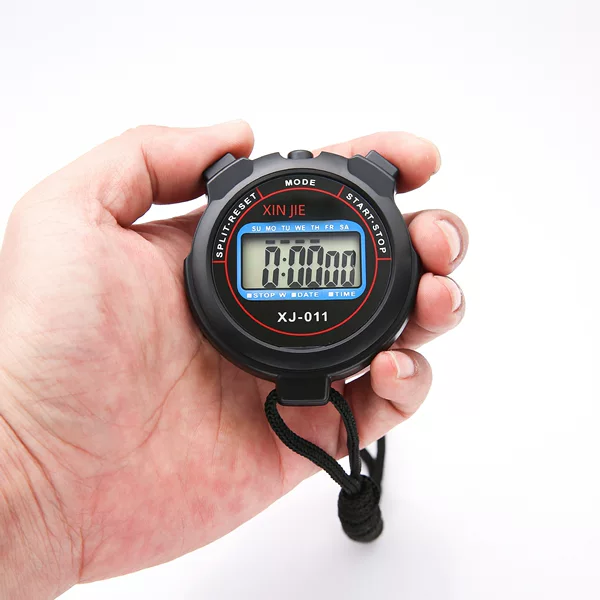 New electronic sports stopwatch student swimming running competition yoga fitness timer factory direct supply wholesale