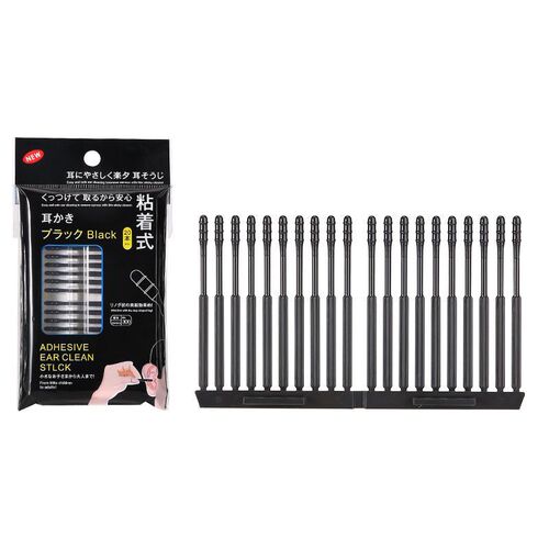 Ear-picking stick, ear-picking artifact, sticky ear-picking stick, disposable ear-picking stick, rotating sticky ear-picking spoon, cotton swab stick