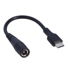 现货USB type-c电源线type-c转5.5x2.1mm延长线DC手机充电转接头