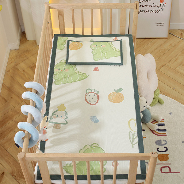Cooling silk cartoon mat for kindergarten for side table for…