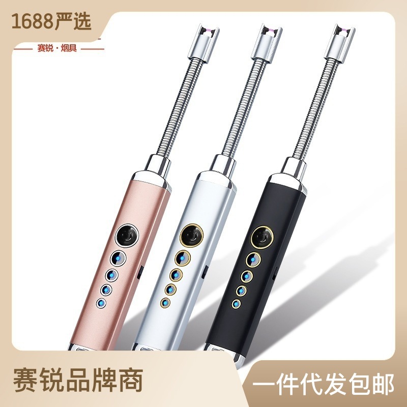 The new extended USB charging electric arc igniter kitchen gas stove…