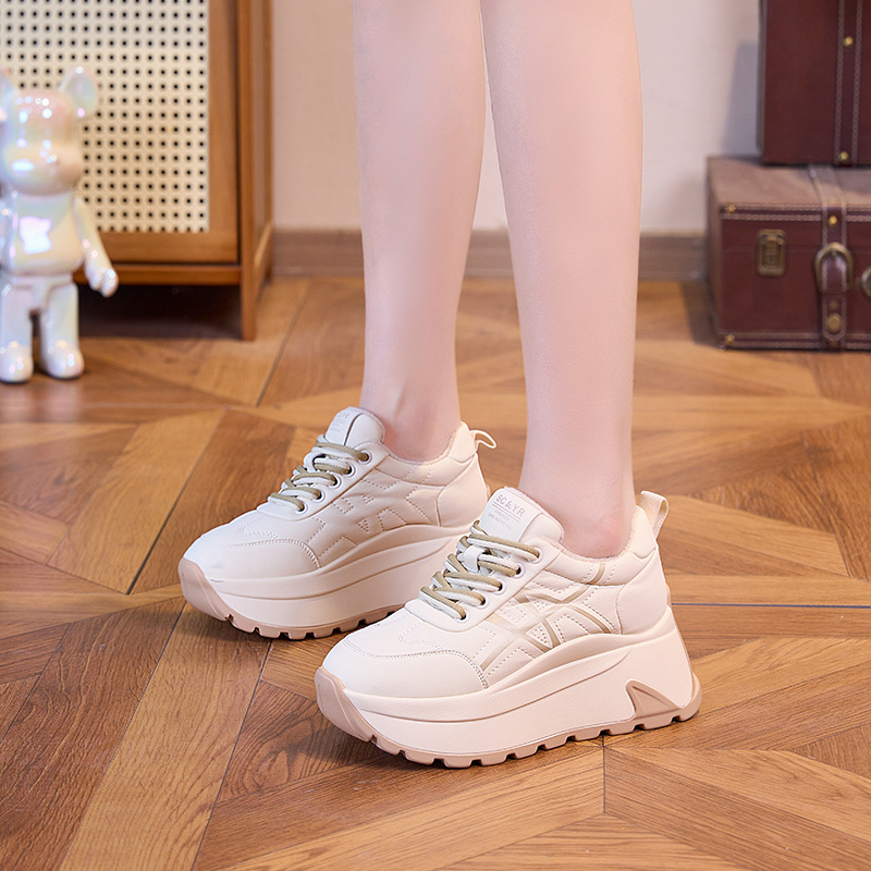 Giày sneaker nữ đế dày chunky phong cách bánh mì tăng chiều cao — M2971-1 màu mơ nhân nhung, M2971 Đỏ Một Lớp, M2971 Đen Một Lớp, M2971 màu mơ, một lớp lót chi tiết 13