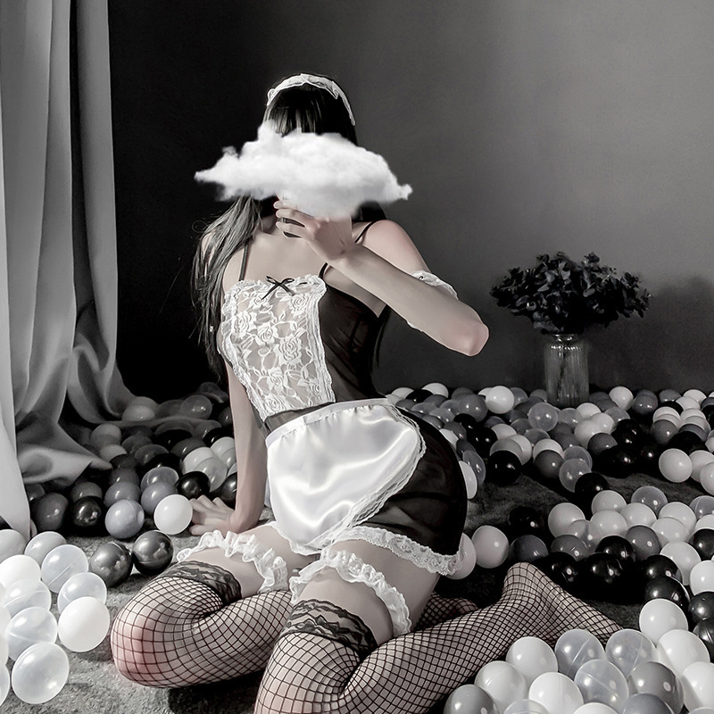 Explosions sexy underwear sling one-piece mesh sexy lace one-piece stockings fishnet stockings open crotch one-piece clothing wholesale