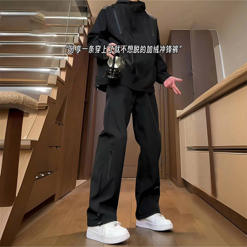 Tall Men's Hiking Crock Pants Lengthened Charge Pants Summer Mountaineering Pants Outdoor Functional American Ice Silk Waterproof