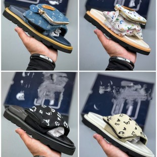 Putian Ljia Export Donkey Slippers with Packaging Original Pure Color Flats Slippers for Women to Wear Outside