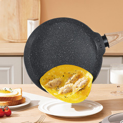 Medical stone pan non-stick pan Panji pan baking universal small frying pan cake crust special breakfast pan home