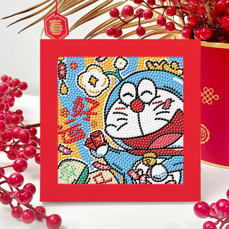 Nuevo dibujo de diamante infantil de labu diy pegatinas de diamante con marcos de fotos hechas a mano diy puzzle pegatinas de mampostería image 63