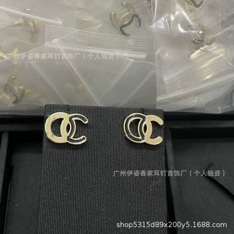 Сережки-перлы с буквами, аксессуар, стиль Chanel, высококачественный стиль, образец серебро 925