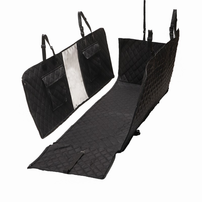 전면 분리 가능한 검은 퀼트면 (검은 색 테두리)