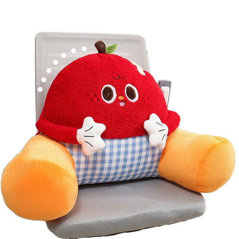 Cantidad de dibujos animados pies de cama dormitorio de estudiantes cintura almohada de cintura tatami asiento de oficina de niñas almohada de cintura image 5