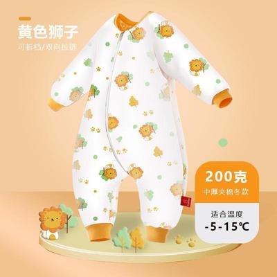 new pattern baby Sleeping bag peas Double Cotton baby Sleeping bag Autumn and winter thickening Sleeping bag