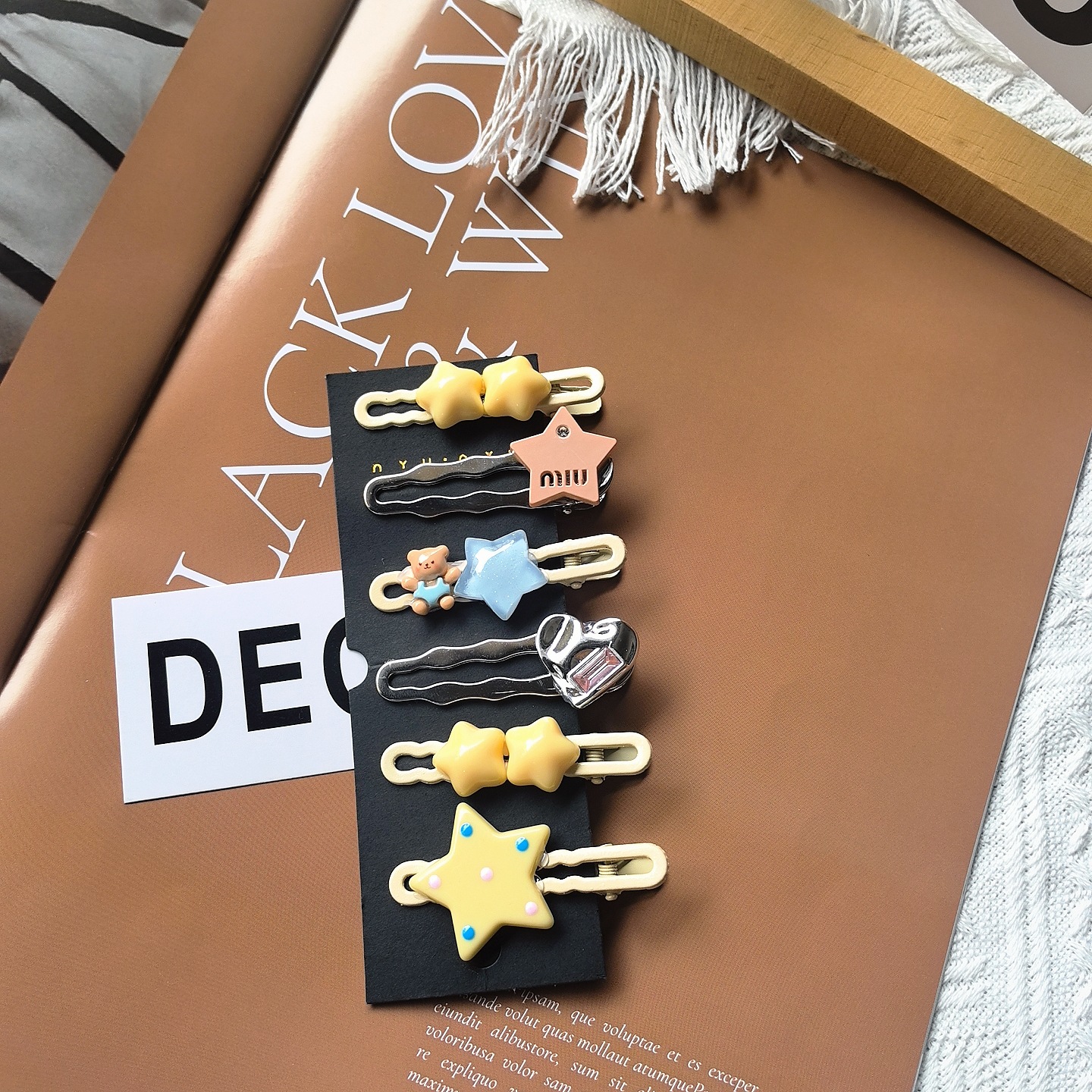 Red de Internet para niños horquilla tocado 2025 nueva niña horquilla niña linda bebé flequillo clip de cabello roto