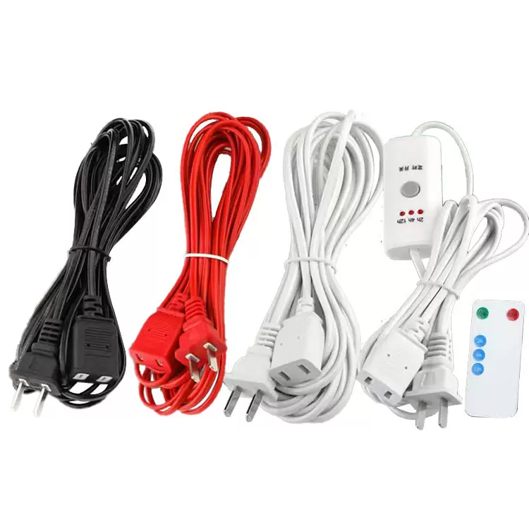 监控延长线加长微风扇延长线电源线插头多米数万能吊扇延长线插头