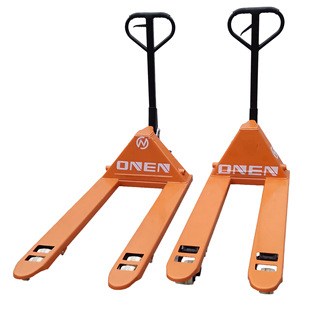 Ouneng Manual Forklift Hydraulic Pallet Truck 2-Ton 3-Ton 5-Ton Pallet Loading and Unloading Truck Hydraulic Hand Truck