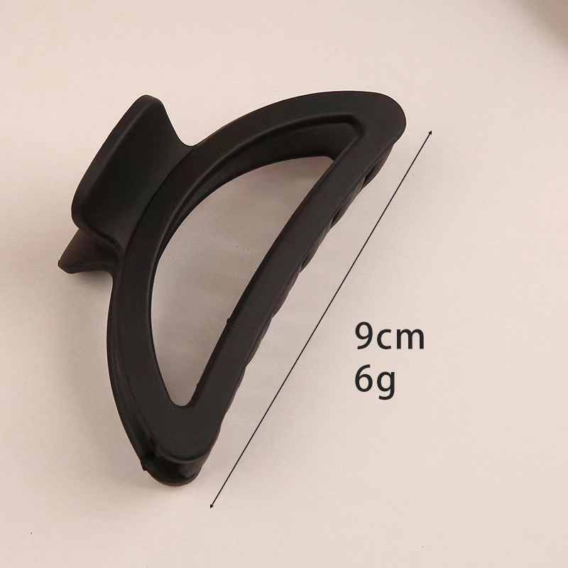 Nuevo clip de celebridad en línea elegante clip de tiburón elegante horquilla de Cabeza trasera grande clip coreano horquilla accesorios para el cabello al por mayor