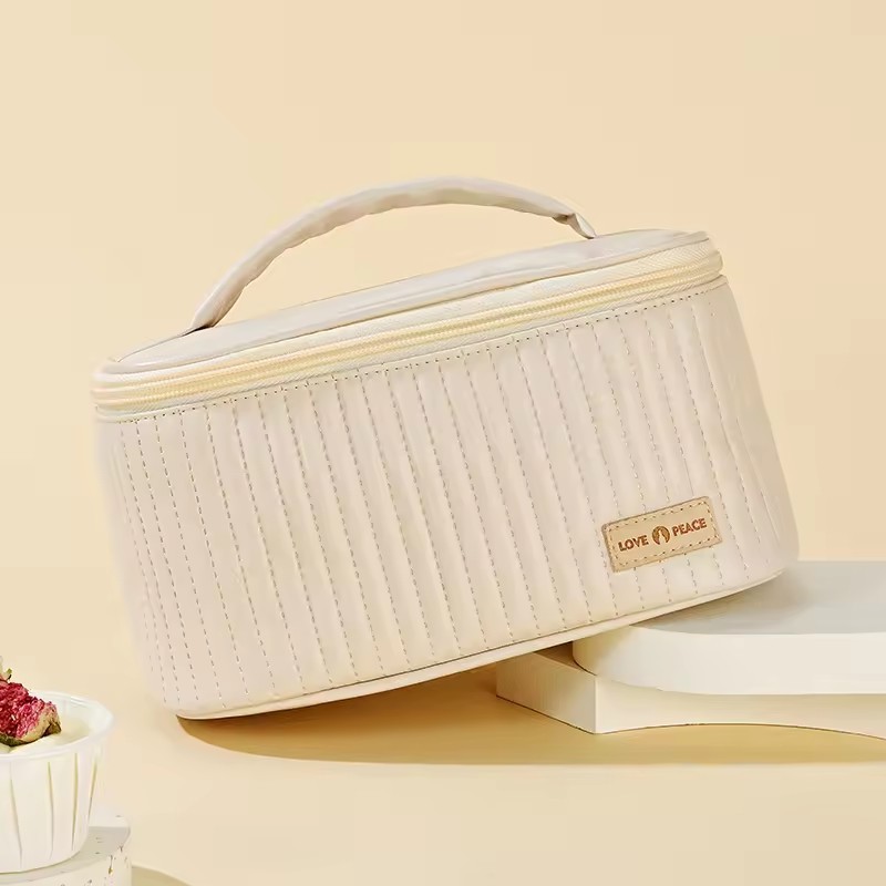 国境を越えた新しい実用的な女の子の化粧品バッグインターネットセレブ大容量ポータブル旅行レザーソフト収納袋ドロップシッピング|undefined