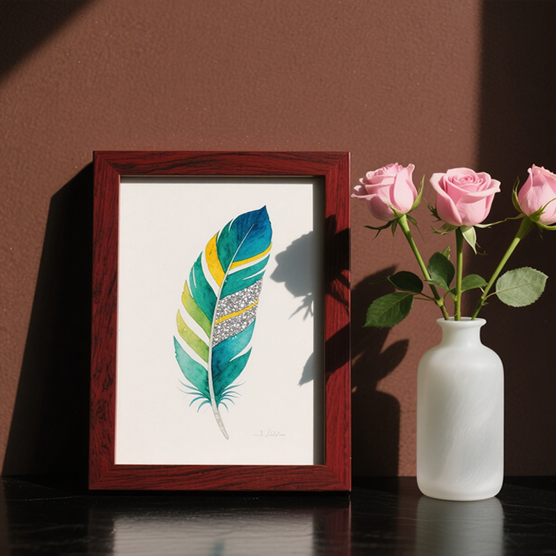 Photo Frame Wholesale Simple Retro Photo Frame Table 6 Inches 7 Inches 10 A4 Photo Wall Photo Frame Wall Hanging Home Frame