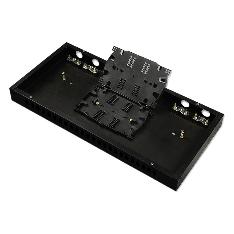 Оптический распределительный короб Tiandi на 12 портов, 12-ядерный, с возможностью установки оптических разъемов SC/FC/ST/LC, короб для оптического кабеля, пустой.