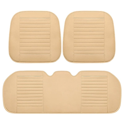 Seat cushion, seat cover: Breathable Perforated Leather, Three-Piece Fully
