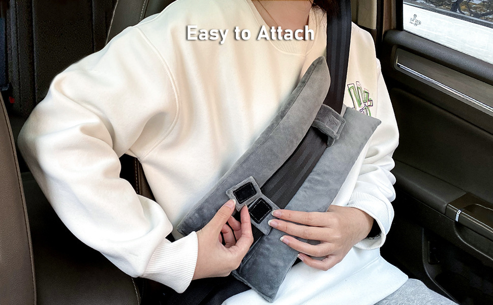 Car Seatbelt Shoulder Pad, Post-Surgery Seatbelt Pillow, Chemotherapy Patient Port Pillow, Seatbelt Accessories, Factory In-Stock