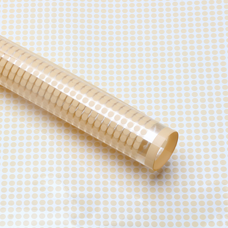 Huaxi bordes vidricola OPP punto de amor flor embalaje de papel de película de color flor florista ramo de flores