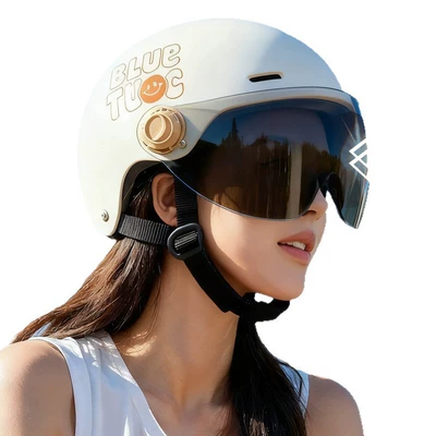Motosiklet kaskı (dəbilqə) — Helmet Men's and Women's Battery