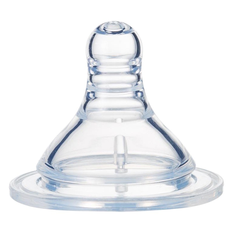 Wide-Diameter Baby Pacifier Food-Grade Silicone Bottle Accessories Imitation Breast Milk Real-Feel Universal Newborn Pacifier