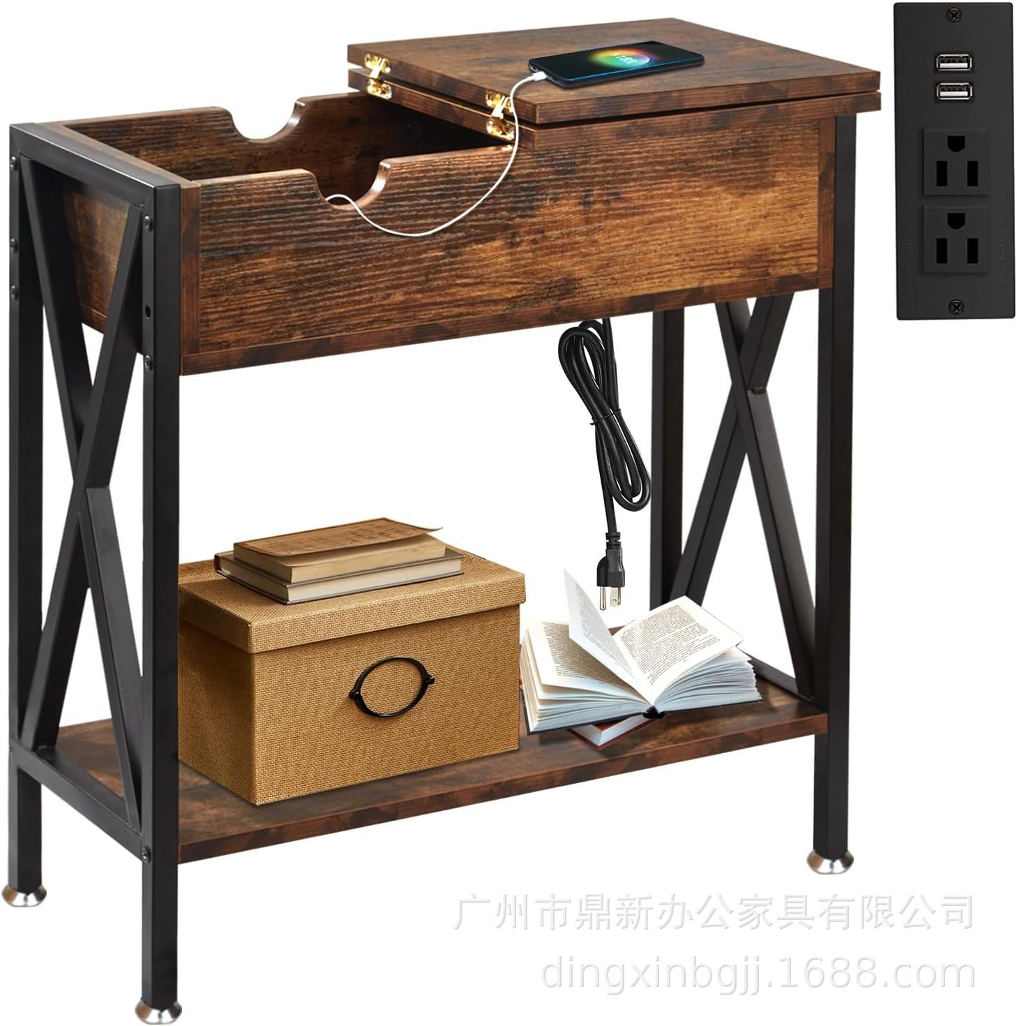 Amazon Best Selling Modern Simple Small Side Table Bedside Table…