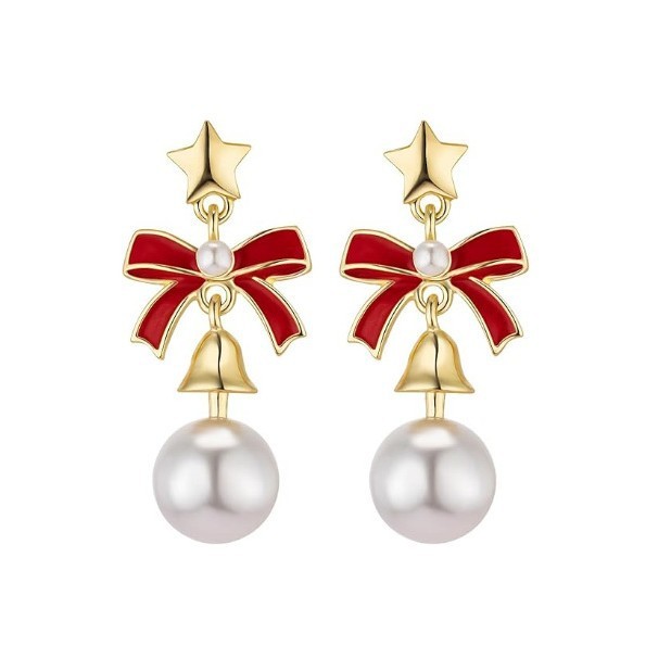 クロスボーダー新しいクリスマス雰囲気クリエイティブパーソナライズされたイヤリング shein AliExpress クリスマスクリエイティブイヤリング|undefined