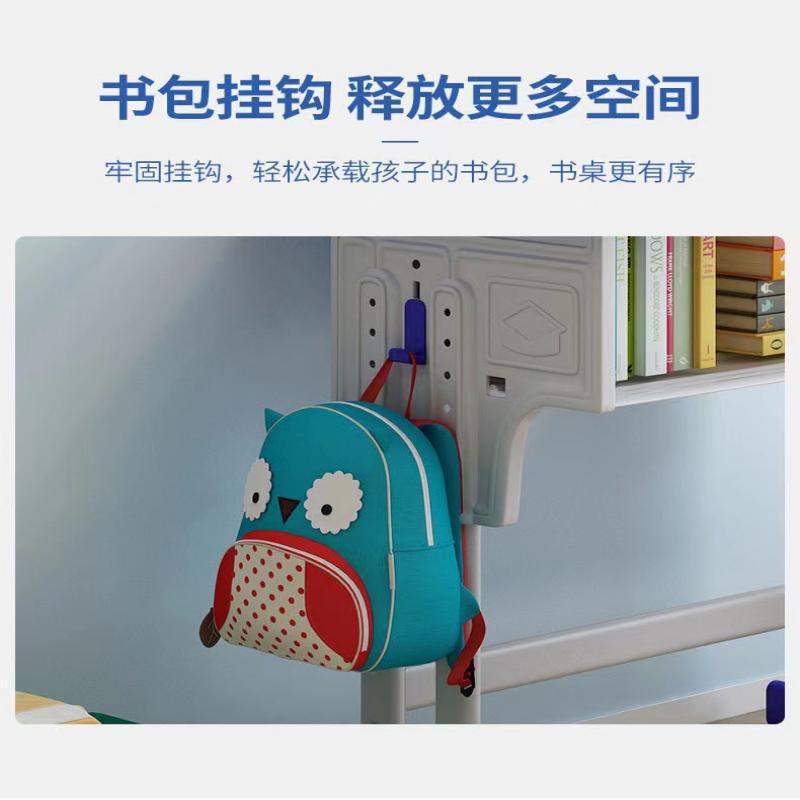 Aprendizaje de gancho de mesa de la escuela, gancho lateral de la mesa de la escuela, gancho de mesa