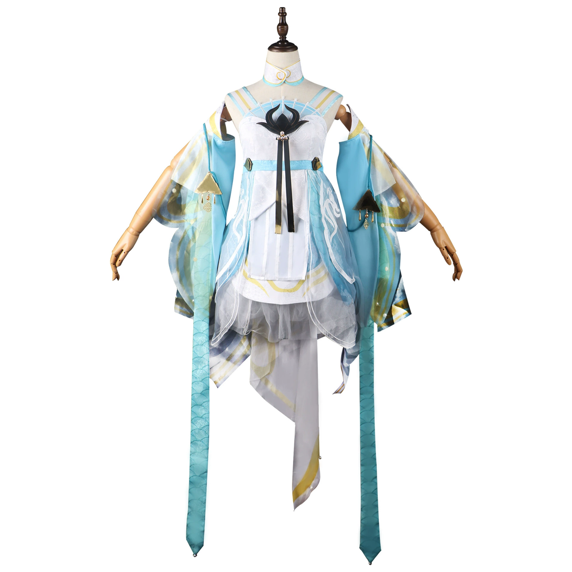 Косплей костюм Honor of Kings Xishi Youlong Qingying, женский наряд с париком, размеры XS–XXXL