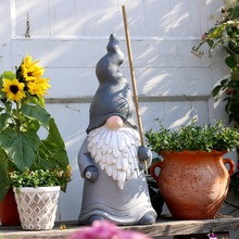 8E7Q地精摆件人物小矮人花园庭院户外装饰 霍比特人背景 民宿拍照