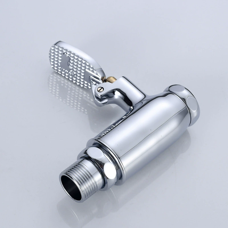 Squat toilet flush valve public restroom foot pedal flush switch toilet pan manual flush large toilet squat toilet delay valve