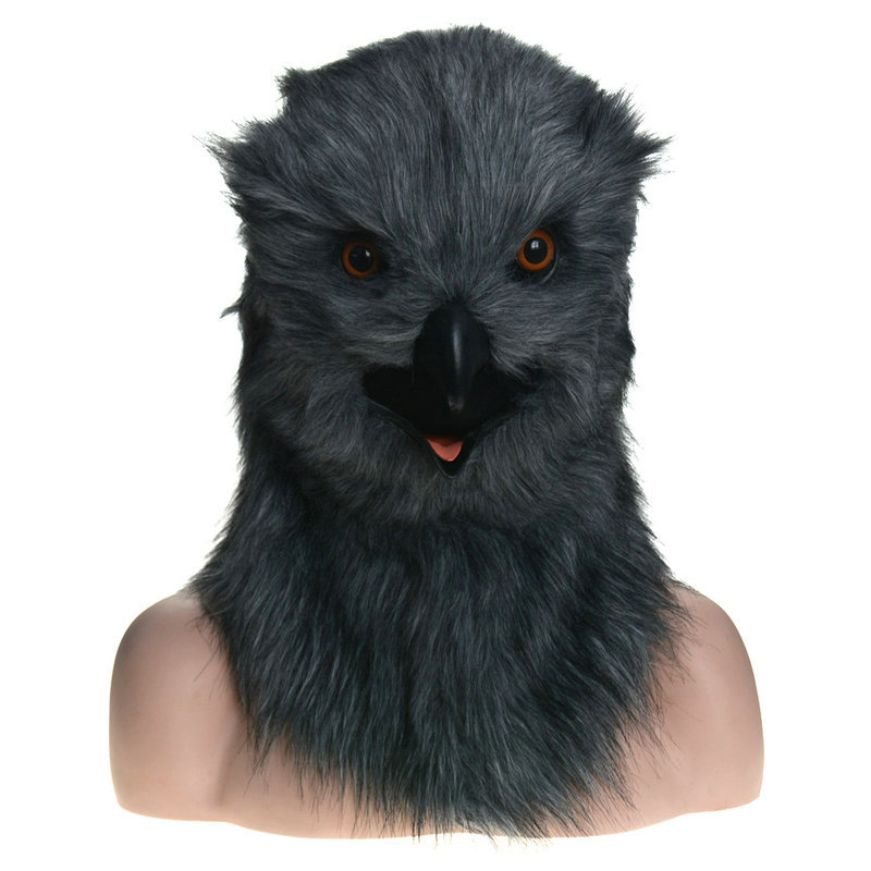 Máscara de cabeza de animal de cara completa Lobo Oso conejo León leopardo fotografía bola rendimiento máscara de película fabricante