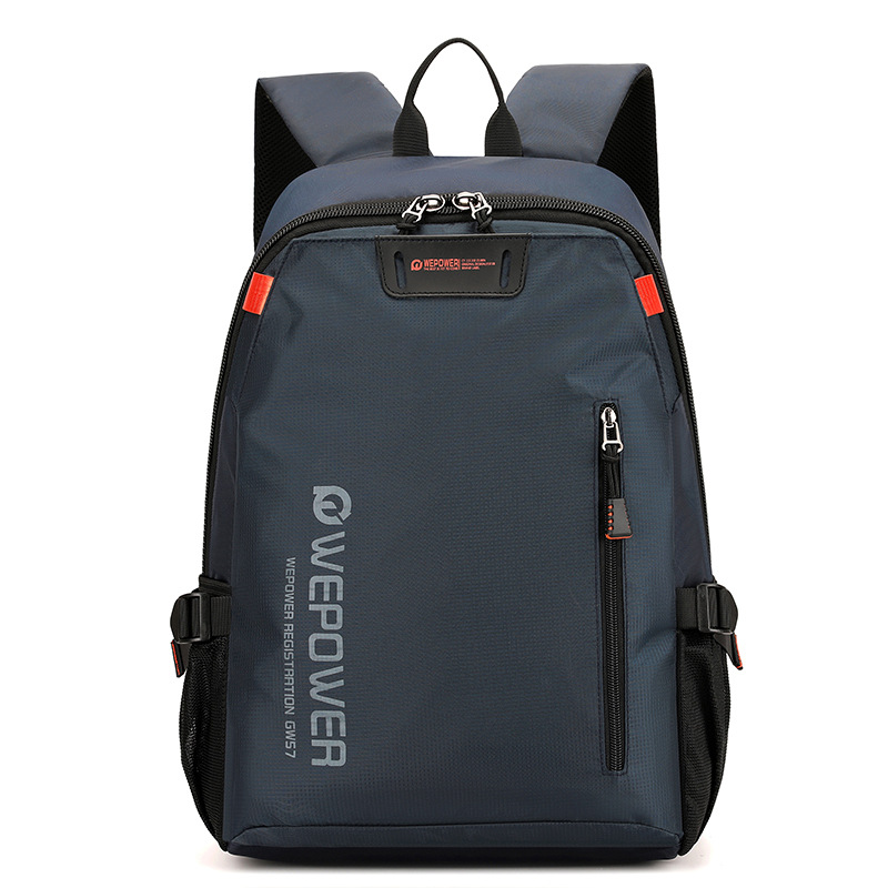 WEPOWER nueva mochila para hombres, mochila de estudiantes de secundaria, mochila de ocio para computadoras deportivas al aire libre