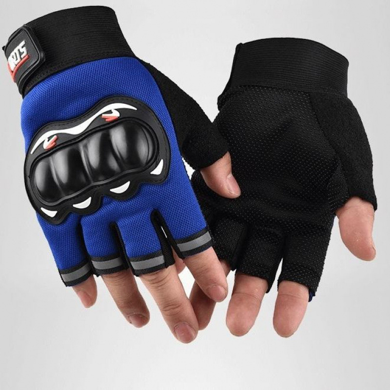 반손가락 - 파란색