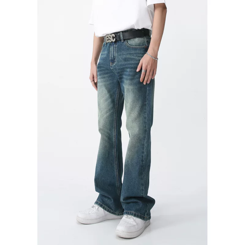 Мужские узкие джинсы (MTLCLOTHES) ретро-истертые джинсы, Cleanfit 2–10 размеров