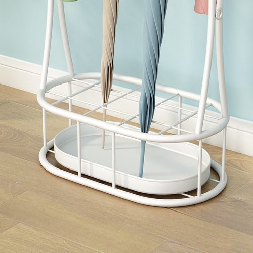 Umbrella stand storage rack for home, hotel lobby, and commercial use—stylish door-mounted umbrella organizer with a convenient hanging design.