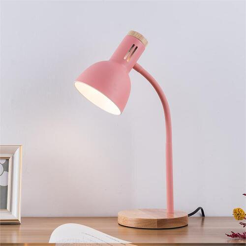 North European INSA students' child-friendly eye-care dormitory bedroom bedside creative plug-in dimmable LED desk lamp