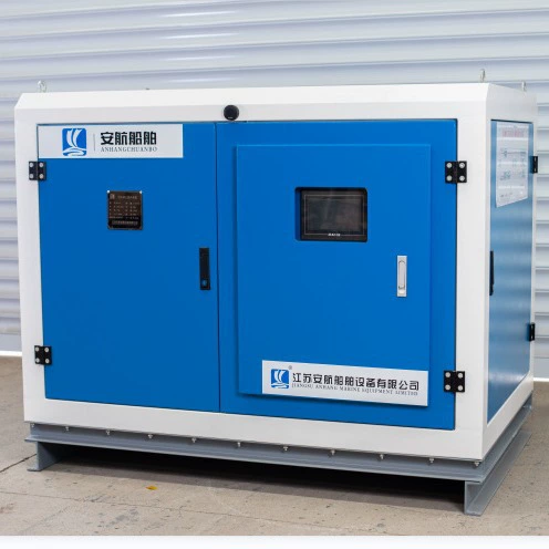 Устройство для подъема бытовых сточных вод на пристани Цзянсу Янцзы