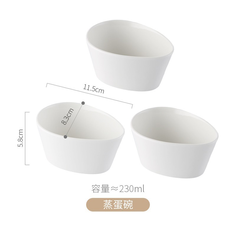 蒸し肉家庭用ボウル電子レンジゆで卵卵蒸し蒸し耐水蒸し煮込み蓋付きセラミック蒸し野菜蒸し卵ボウル卵メーカー|undefined