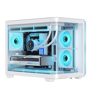 AOC���칭CG355��ɫ MATX̨ʽ��X�������C�� һ�wʽ���揝��/360