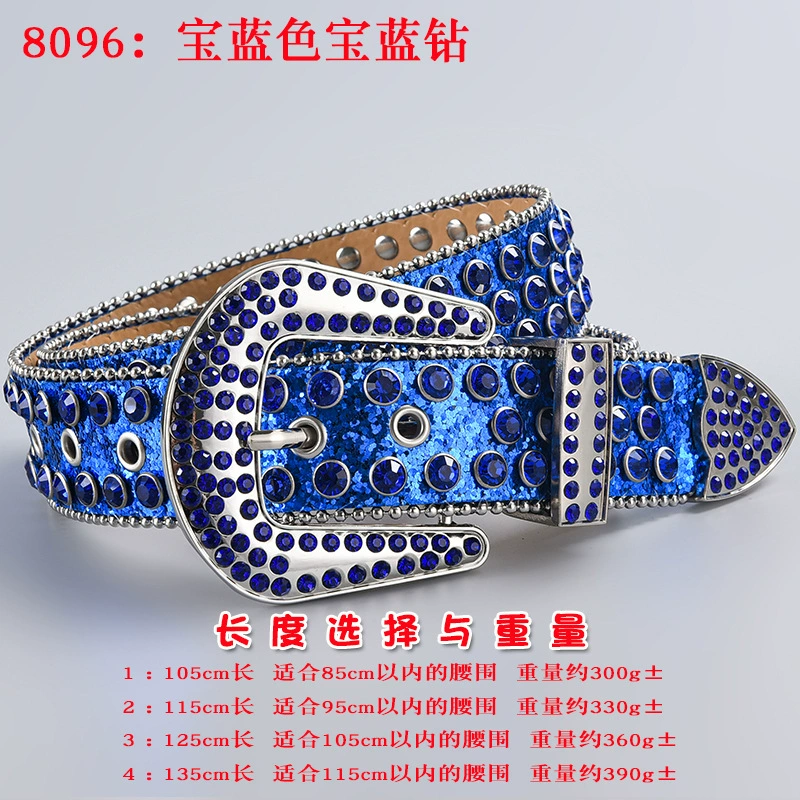 Пояс 3 шт, пояс из акрилового страза в форме diamonds, панк стиль, длины 105–135 см