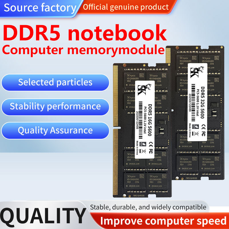 DDR5 Notebook RAM 16GB və 32GB 4800/5600 MHz yaddaş modulu