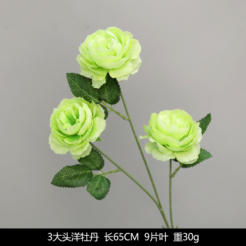 森系婚礼仿真花场景布置道具仿真绿植成品花单支花花艺婚庆装饰花|undefined