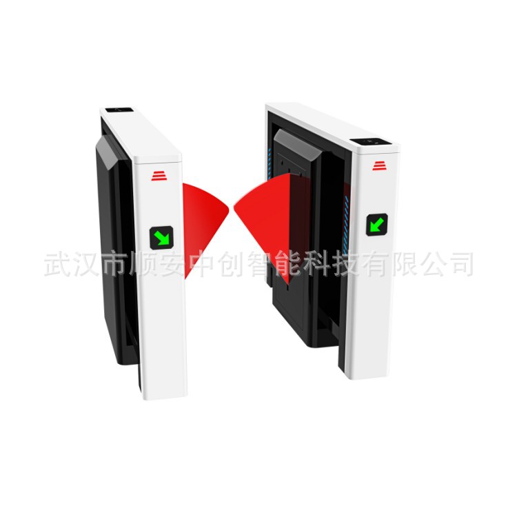 武汉写字楼景区游乐园翼闸人脸识别闸机景区票务系统门禁考勤系统