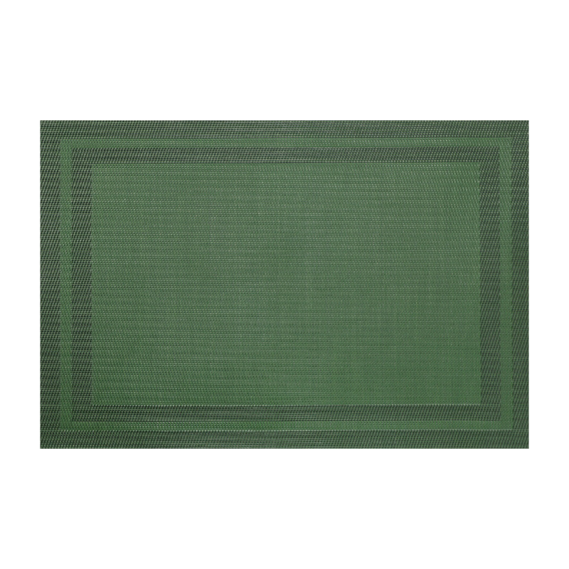 Tipo de marco Teslin PVC fácil de limpiar almohadilla de aislamiento térmico almohadilla de mesa de comedor en el hogar del hotel patrón de dibujos animados almohadilla de mesa occidental