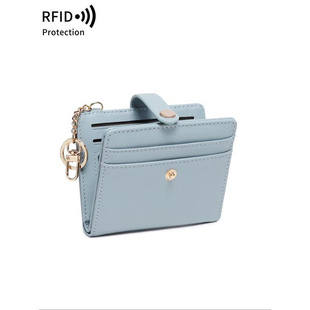 Y 11038 RFID blocking ultra thin wallet RFID ���γ������X��