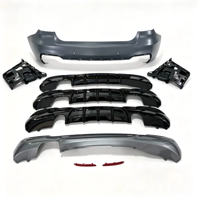 Big Surrounded Series GT, MTMP body kit - mt-rear-bumper-rear-lip-specifications-optional